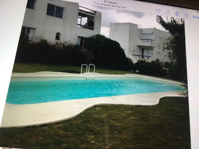 Información de DEPARTAMENTOS ID171 de inmobiliaria INDIGO en el barrio MONTOYA 
 2 dormitorios frente al mar, con piscina parrillero propio y garage. 